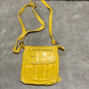 Yellow purse